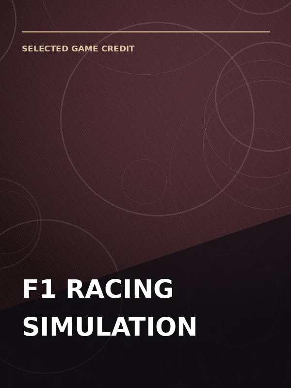 F1 RACING SIMULATION editorial placeholder